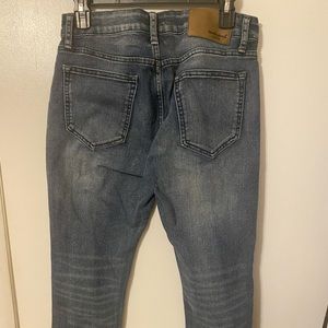Mens dark wash jeans